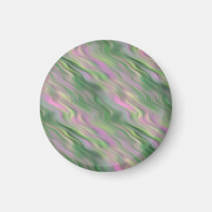 Imã Textura ondulada rosa de chicote