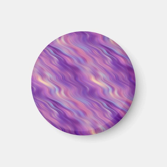 Imã Textura ondulada violeta (Frente)