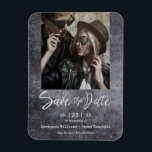 Ímã Textura suja do Casal Grunge de quadro negro<br><div class="desc">Textura suja do Casal Grunge de quadro negro. AVISO IMPORTANTE: Esta design faz parte de uma coleção e tem outros elementos coordenados que podem encontrar na minha loja. Às vezes, pode ser difícil alinhar esteticamente e colocar textos ou iniciais nos designs, se me disser e eu farei por você. Personalize...</div>