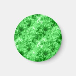 Imã Textura verde amassada
