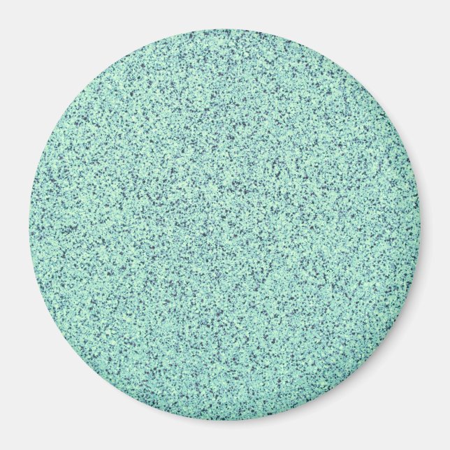 Imã Textura verde em betão Primavera de Pastel (Frente)