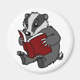 Imã Texugo da leitura - ímã