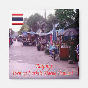 Imã TH - Tailândia - Rayong - Mercados noturnos Klaen