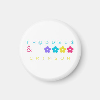 Imã thaddeus & crimson $THCBand Roupas de Design