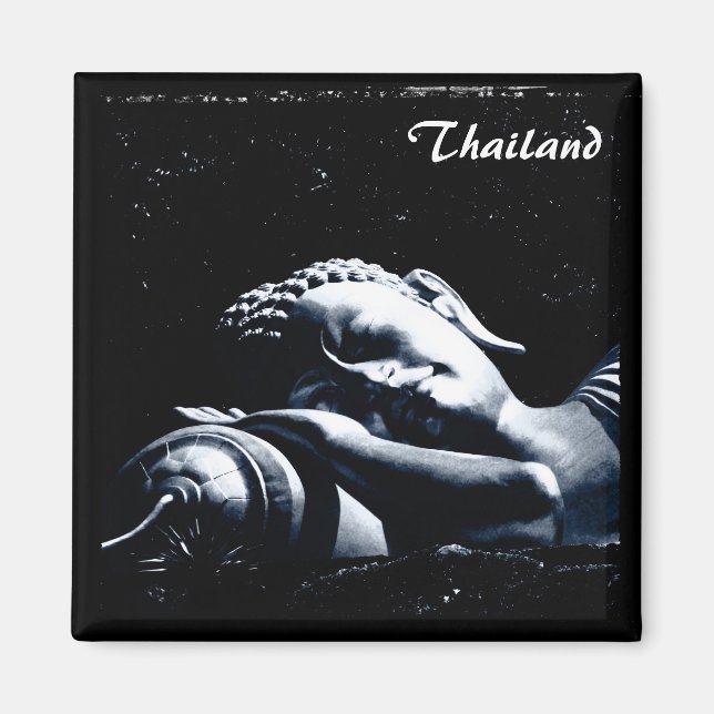 Imã Thailand, Sleeping Buddha (Fridge Magnet) (Frente)