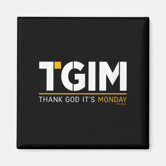 Imã Thank God, It's Monday_ A Funny Twist On Workplace (Frente)