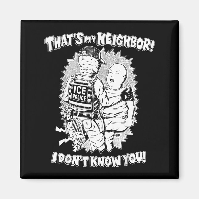 Imã That's My Neighbor I Don't Know You  (Frente)
