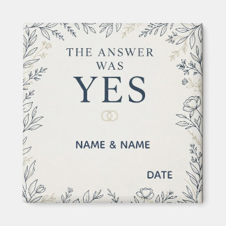 Imã The Answer Was Yes Romantic Marriage Proposal