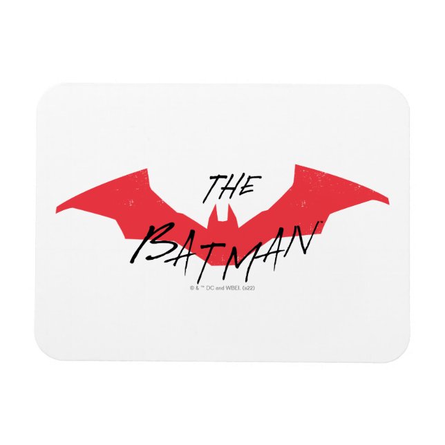 Ímã The Batman Handwritten Bat Logo (Horizontal)