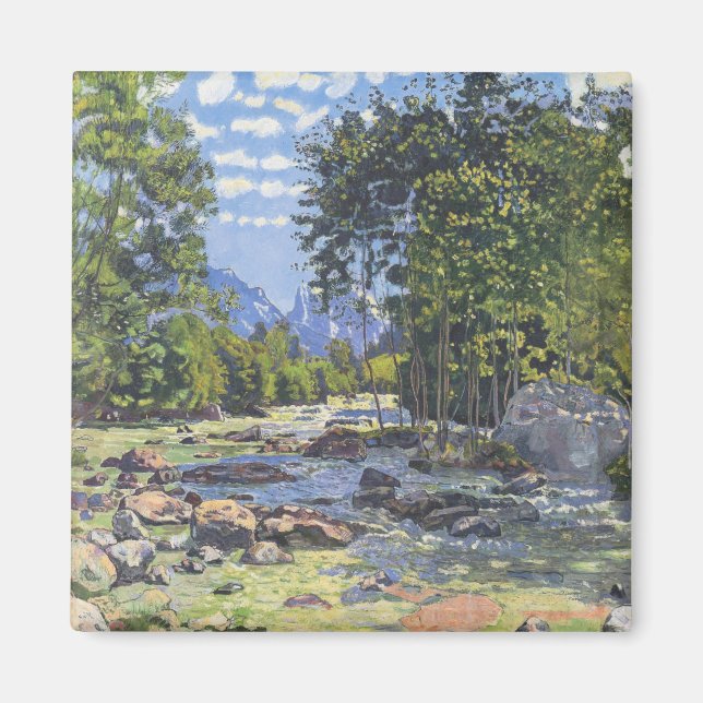 Imã The Black Lutschina (de Ferdinand Hodler) (Frente)