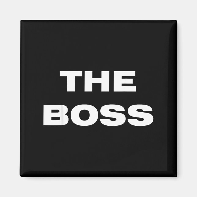 Imã The Boss - The Real Boss Couple  (Frente)
