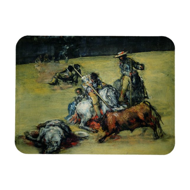 Ímã The Bullwar, c.1825 (óleo na canvas) (Horizontal)