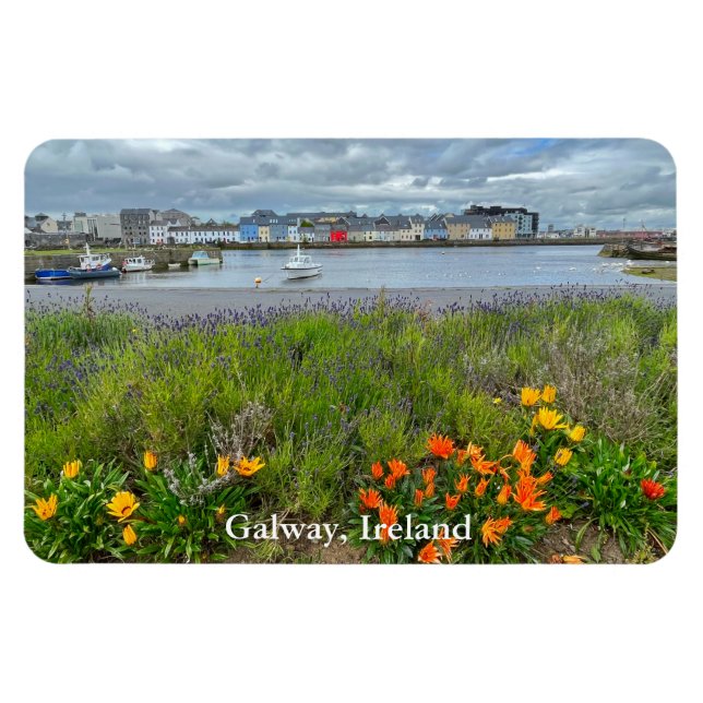 Ímã The Claddagh (Galway Bay) em Galway, Irlanda (Horizontal)