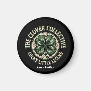 Imã The Clover Collective Vintage Lucky Little Legend