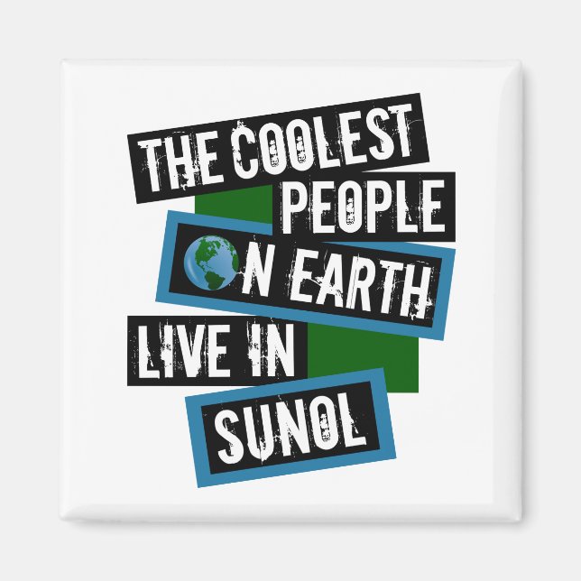 Imã The Coolest People on Earth Live in Sunol (Frente)