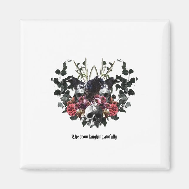 Imã The Crow Laughing Awfully (Frente)