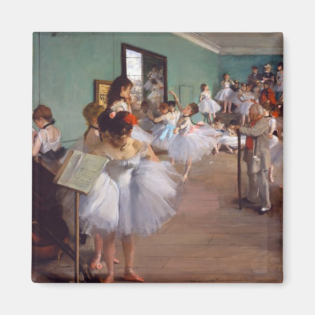 Imã The Dance Class, Edgar Degas (Frente)