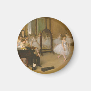 Imã The Dancing Class (1870) Edgar Degas
