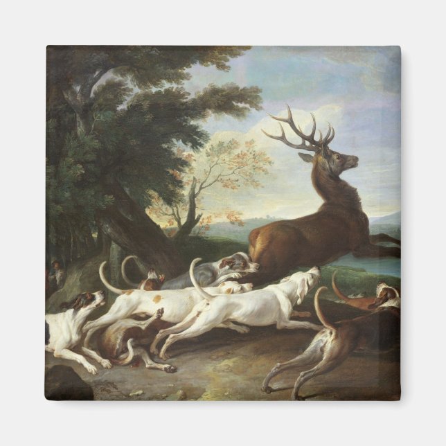 Imã The Deer Hunt, 1718 (Frente)
