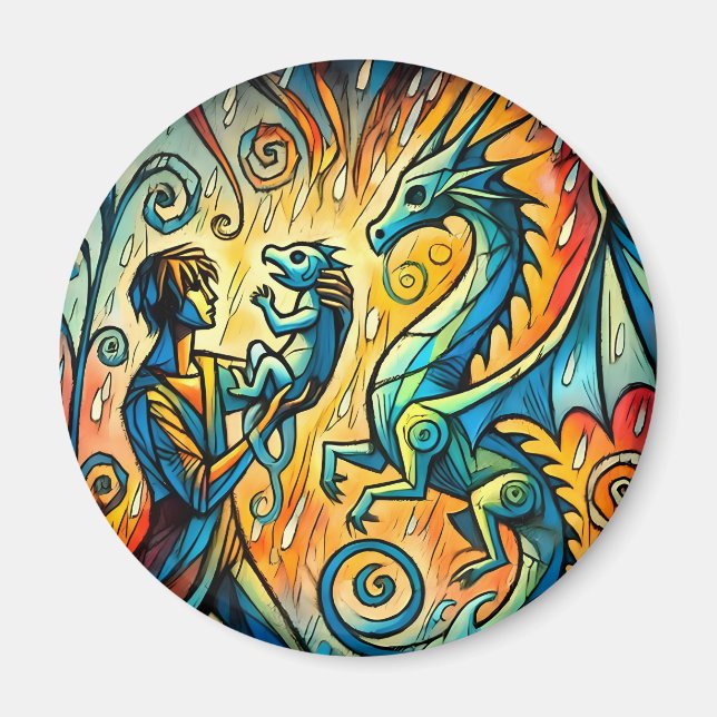 Imã  the dragon keeper (Frente)