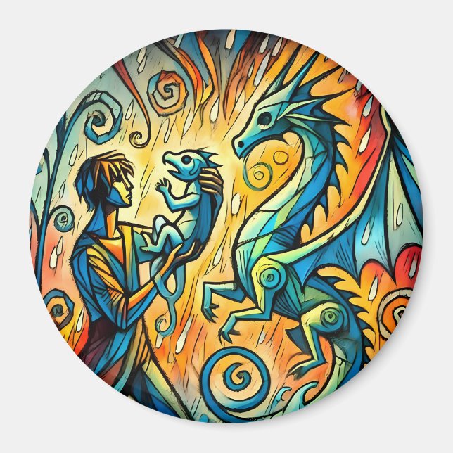 Imã  the dragon keeper (Frente)