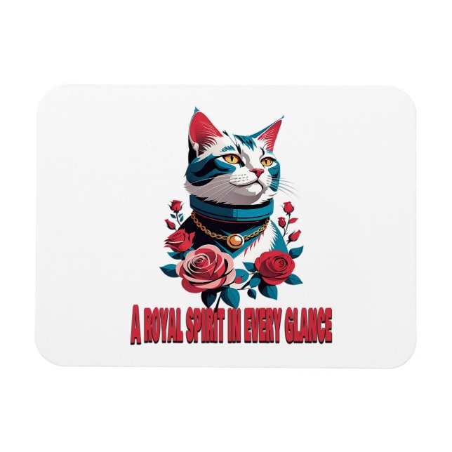 Ímã The Eyes of a Noble Feline (Horizontal)