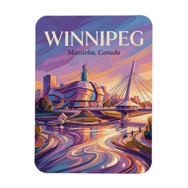 Ímã The Forks Canadá (Vertical)