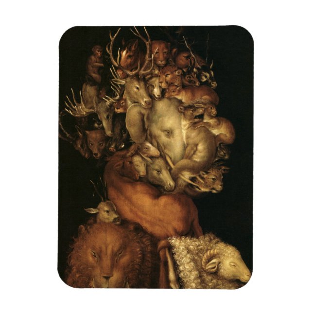 Ímã The Four Elements: Earth - Giuseppe Arcimboldo (Vertical)