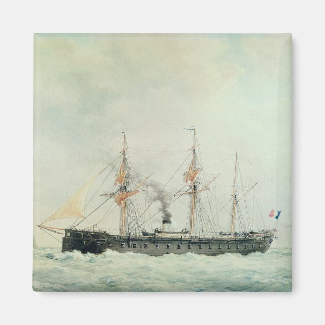 Imã The French Battleship, "La Gloire", 1880 (Frente)