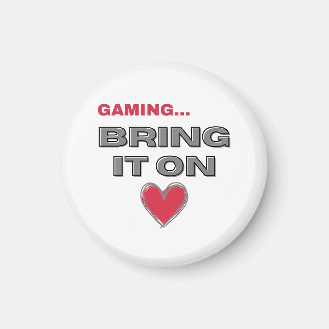 Imã The Gamer  (Frente)