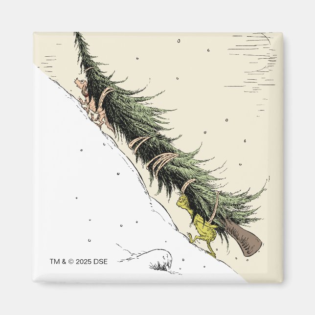 Imã The Grinch & Max Return the Christmas Tree (Frente)
