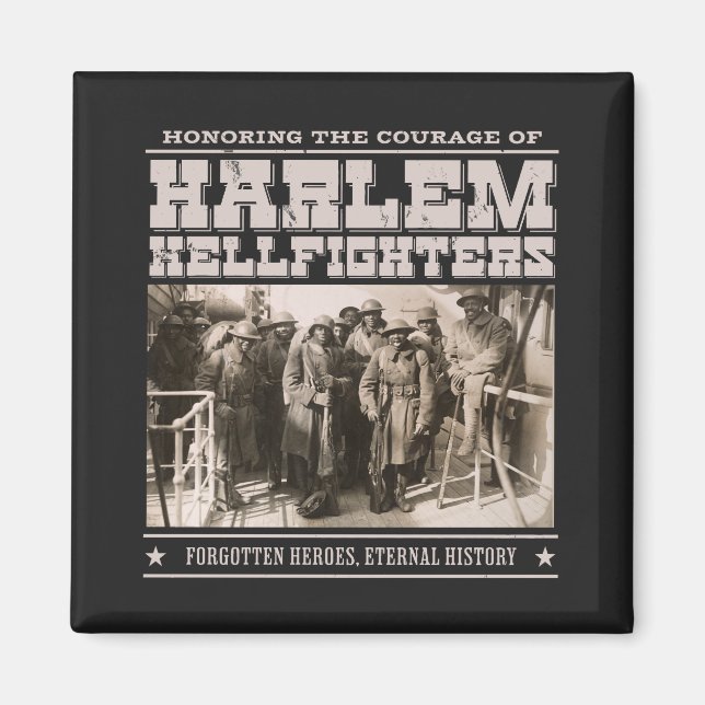 Imã The Harlem Hellfighters - WW1 Tribute (Frente)