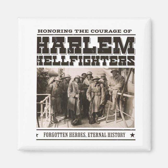 Imã The Harlem Hellfighters - WW1 Tribute (Frente)