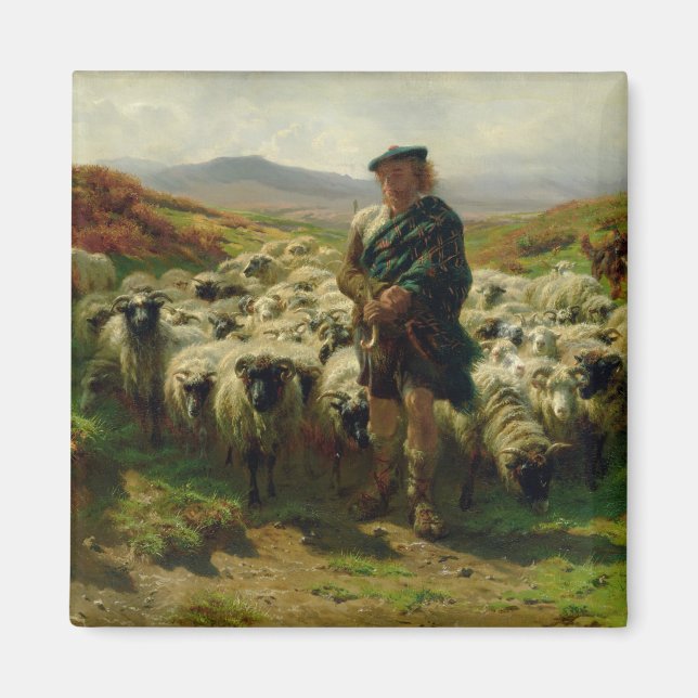 Imã The Highland Shepherd, 1859 (Frente)