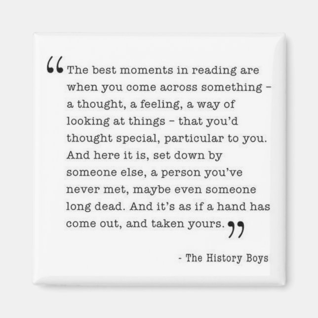 Imã The History Boys (Frente)