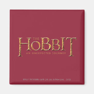 Imã The Hobbit Logo Textured
