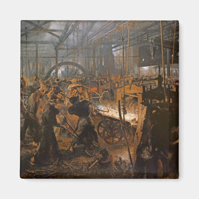 Imã The Iron-Rolling Mill , 1875 (Frente)