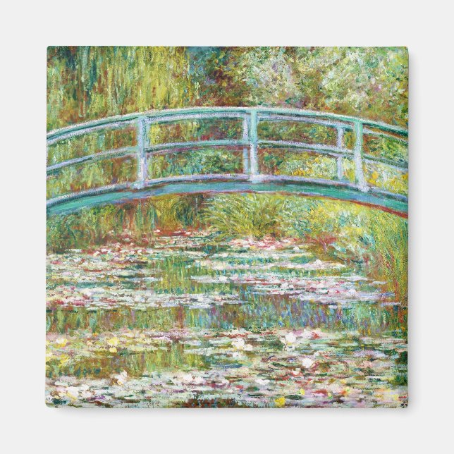 Imã The Japan Bridge 1899 Claude Monet (Frente)