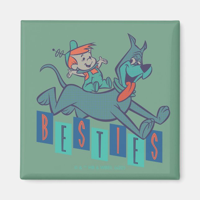 Imã The Jetsons | Elroy & Astro Besties (Frente)