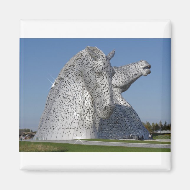 Imã The Kelpies 11212, Helix Park, Falkirk, Escócia (Frente)