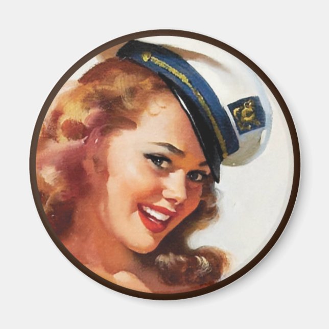Imã The Kitsch BItsch : Retratos Pin-Up (Frente)
