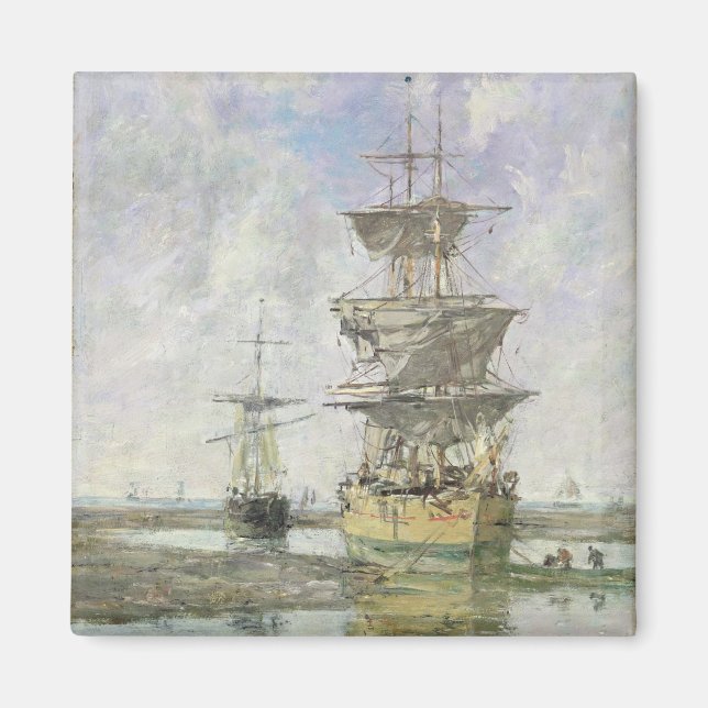 Imã The Large Ship, 1879 (óleo na canvas) (Frente)