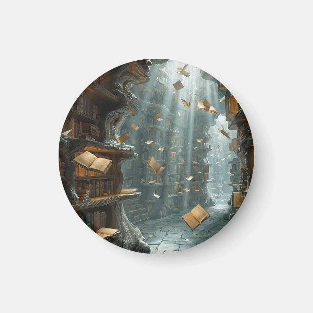 Imã The Living Library (Frente)