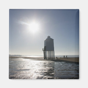 Imã The Low Lighthouse, Burnham on Sea, Somerset, Rein