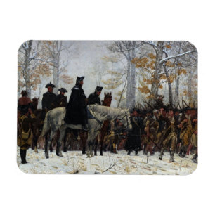 Ímã The March to Valley Forge por William B. T. Trego