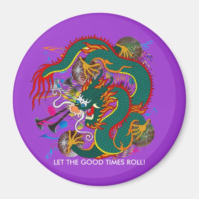 Imã The-Mardi Gras Dragon V-2 (Frente)