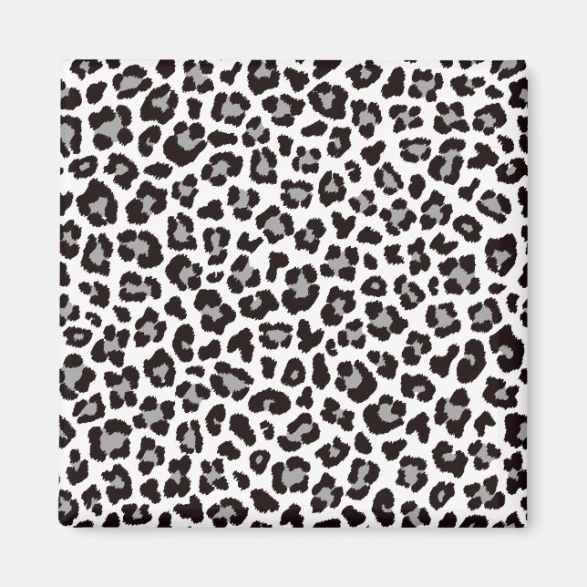Imã The minimalist leopard (Frente)