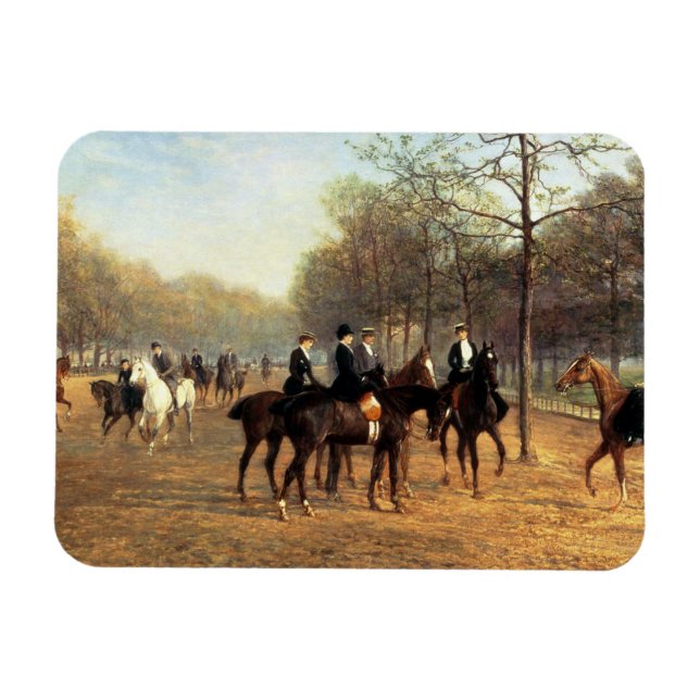 Ímã The Morning Ride, Rotten Row, Hyde Park, 1894 (pet (Horizontal)