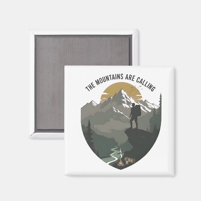 Imã The Mountains Are Calling (Front/Back)