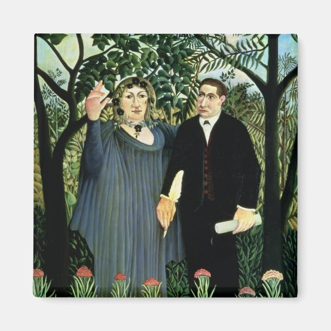 Imã The Muse Inspiring the Poet, 1908-09 (Frente)